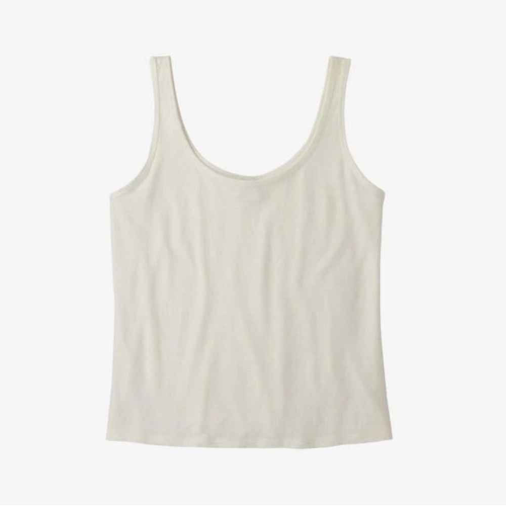 Patagonia Women's Trail Harbor Tank Top in Birch White, Size L